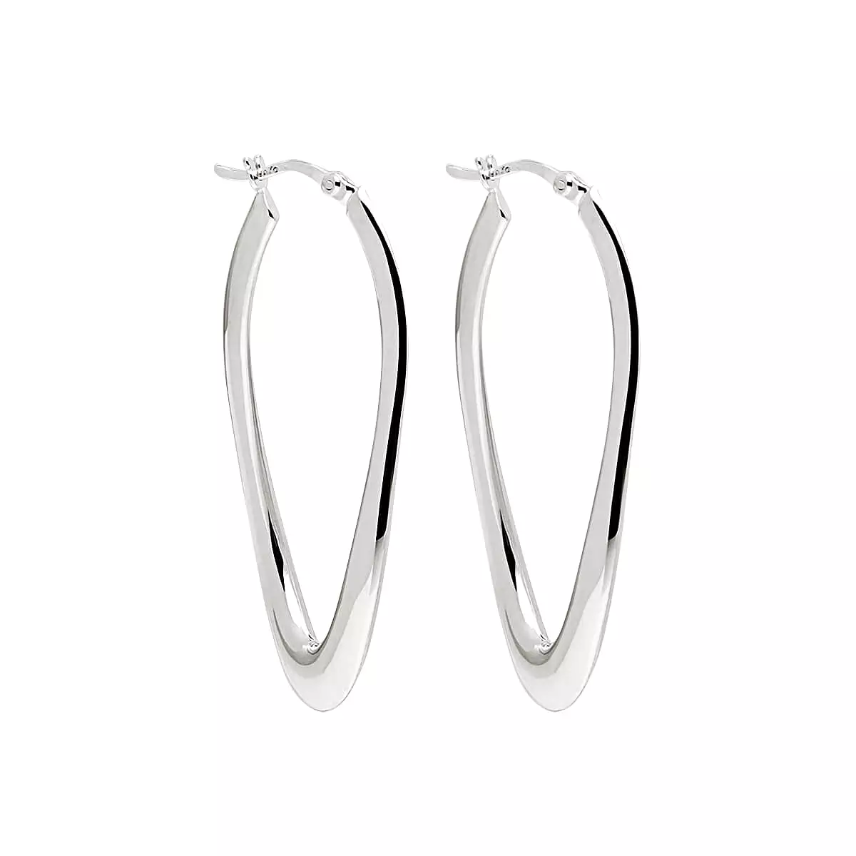 Najo Basta Silver Hoop Earring