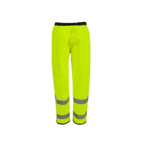 Neese ANSI Class E Hi Vis Yellow Reversible Police Rain Pants UN003-10