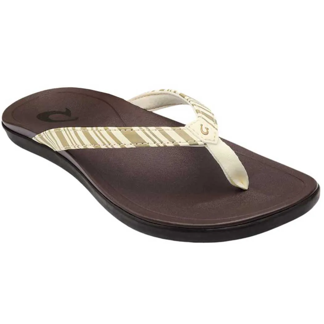 OluKai Ho'Opio Sandal Clay/Stripe (Women's)