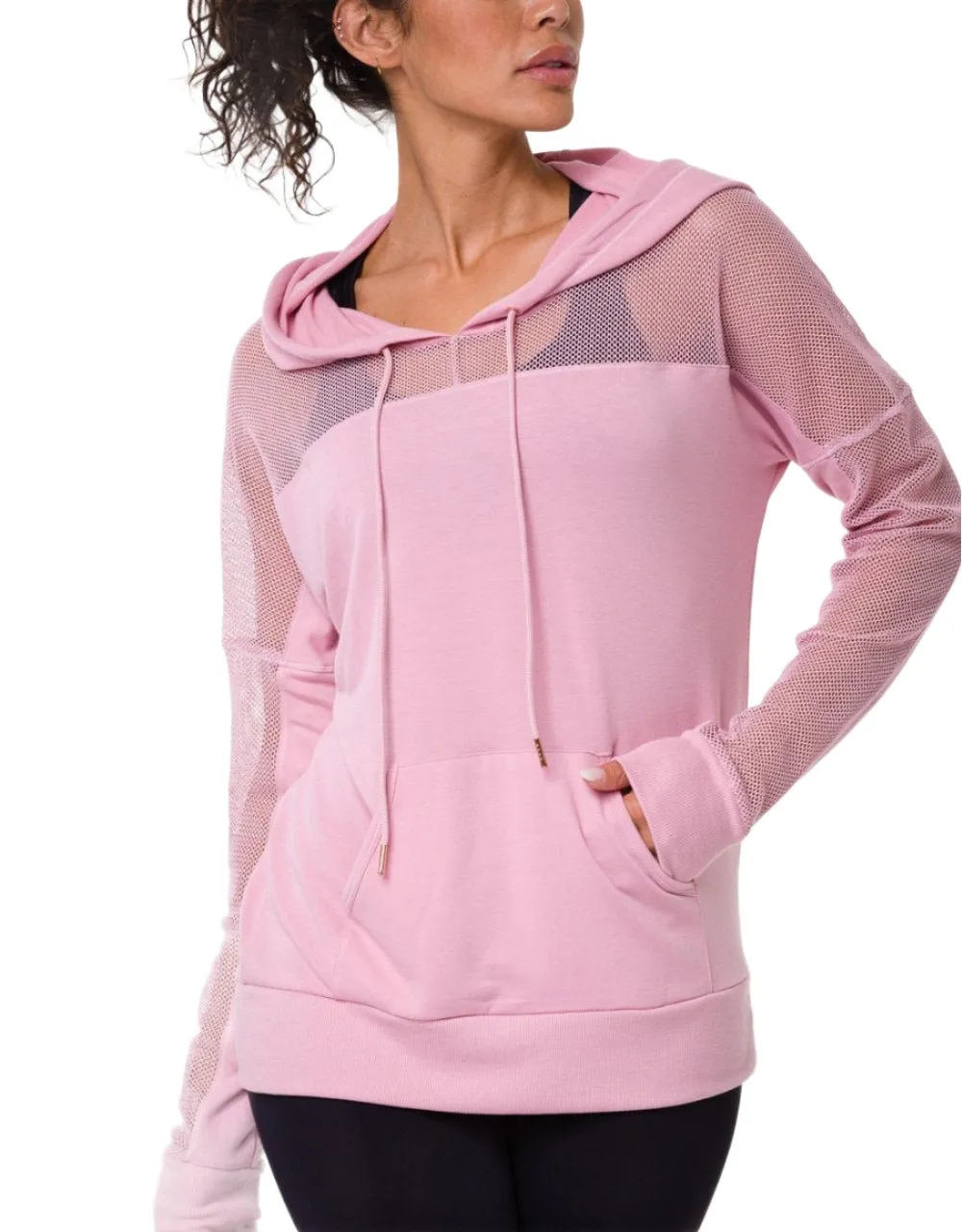 Onzie Flow Mesh Long Sleeve Hoodie 623