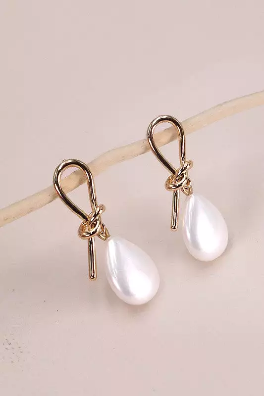 Opal Teardrop Earrings