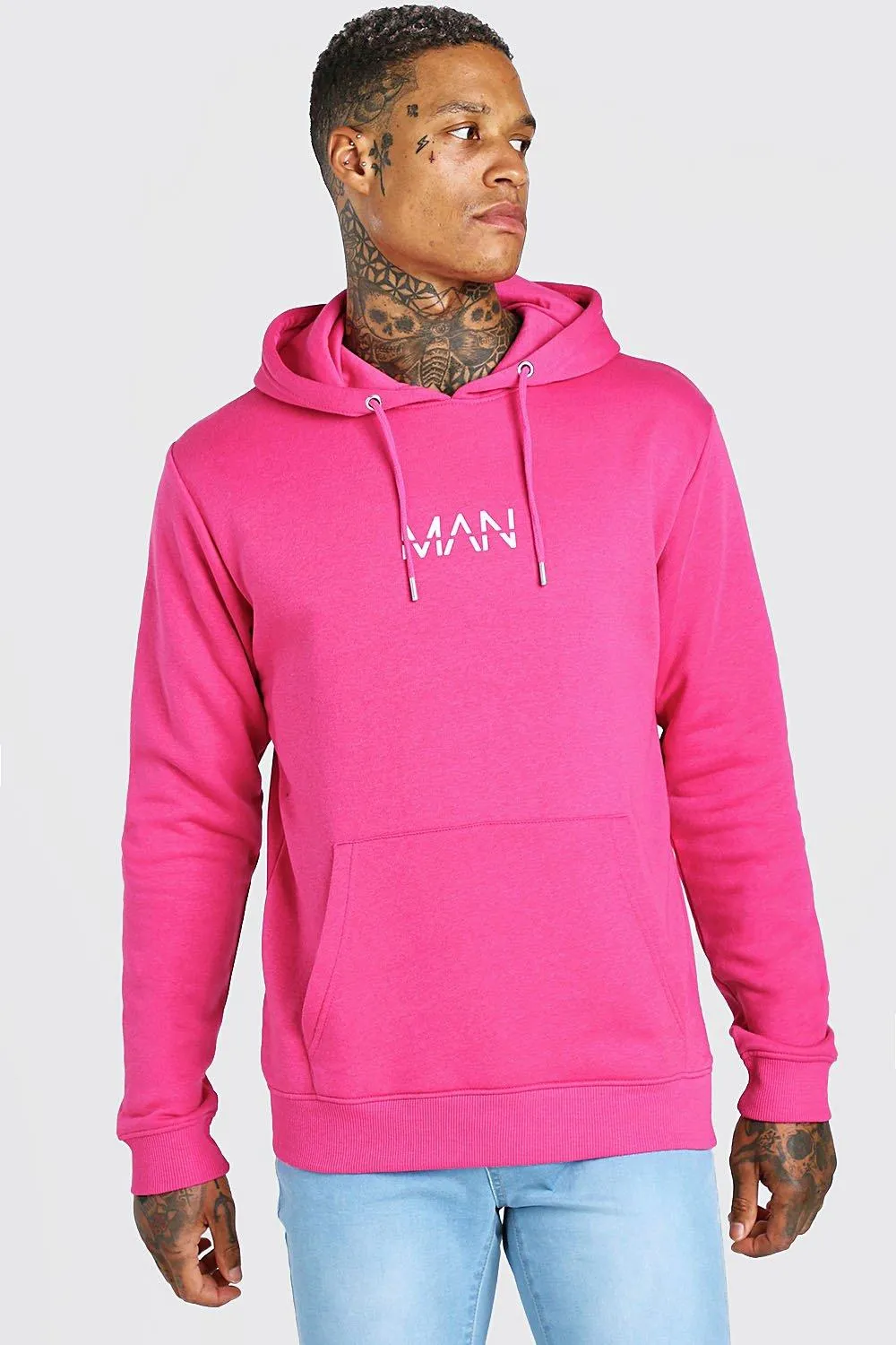 Original MAN Over The Head Hoodie