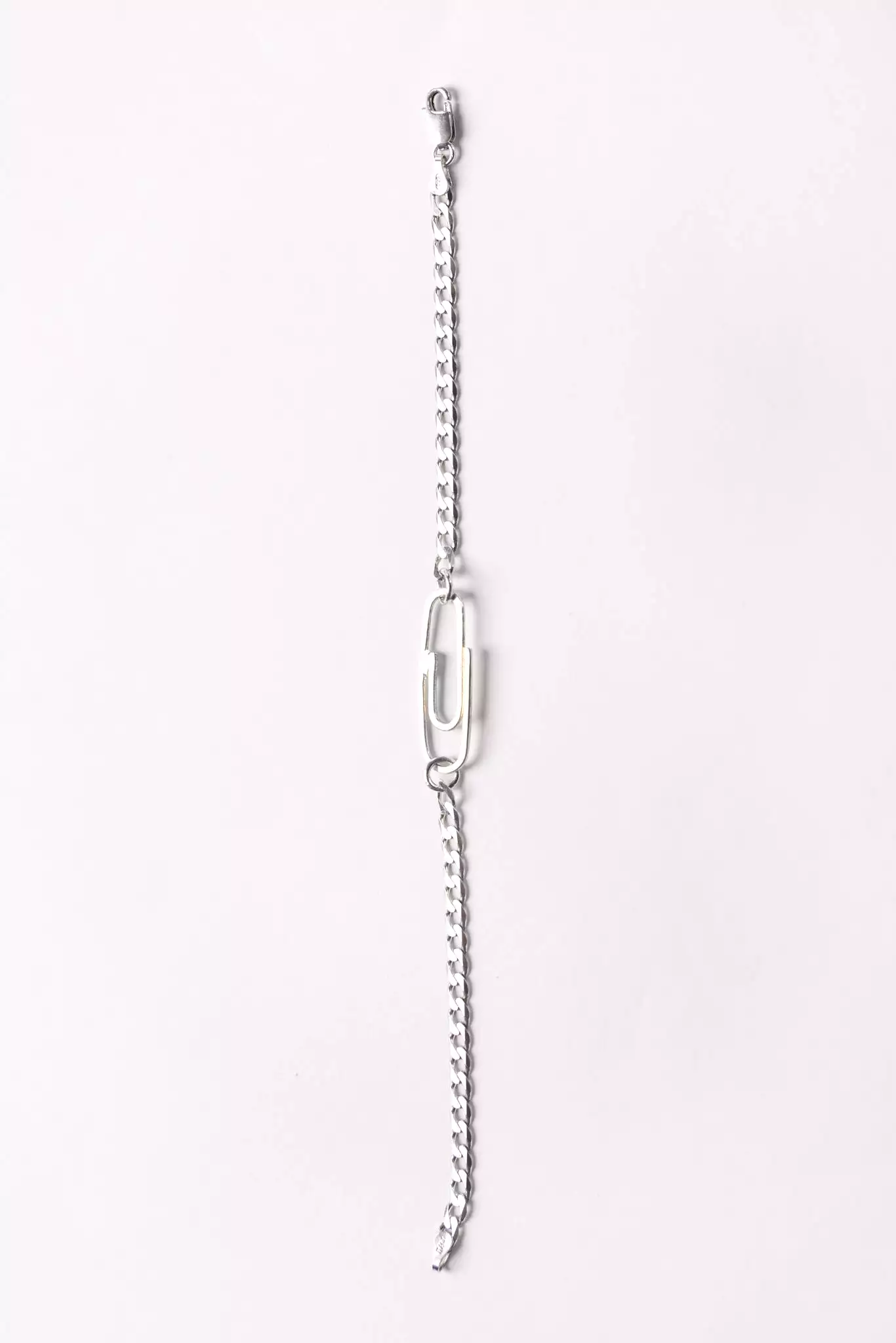 Paperclip Bracelet | Silver