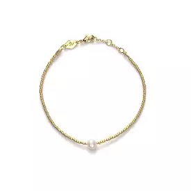 Pearly Bracelet, Gold