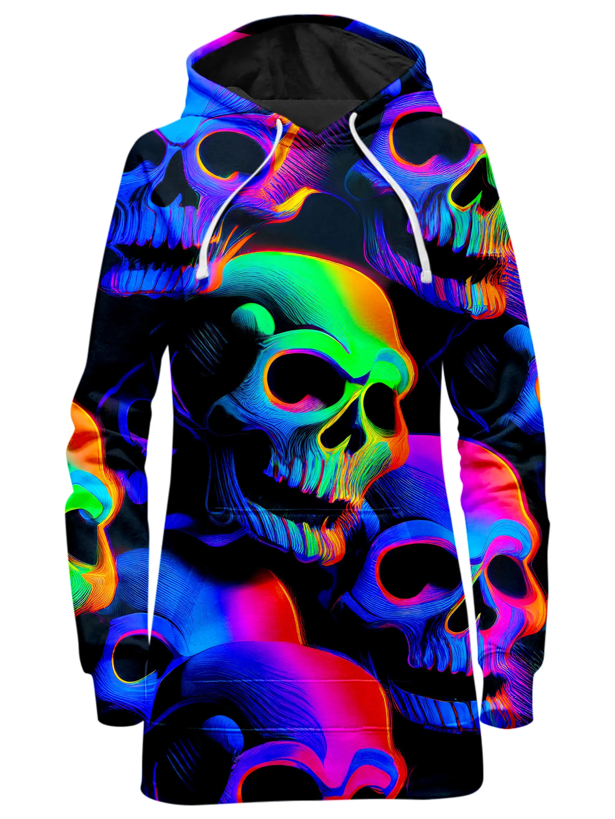 Psychedelic Nightmare Hoodie Dress