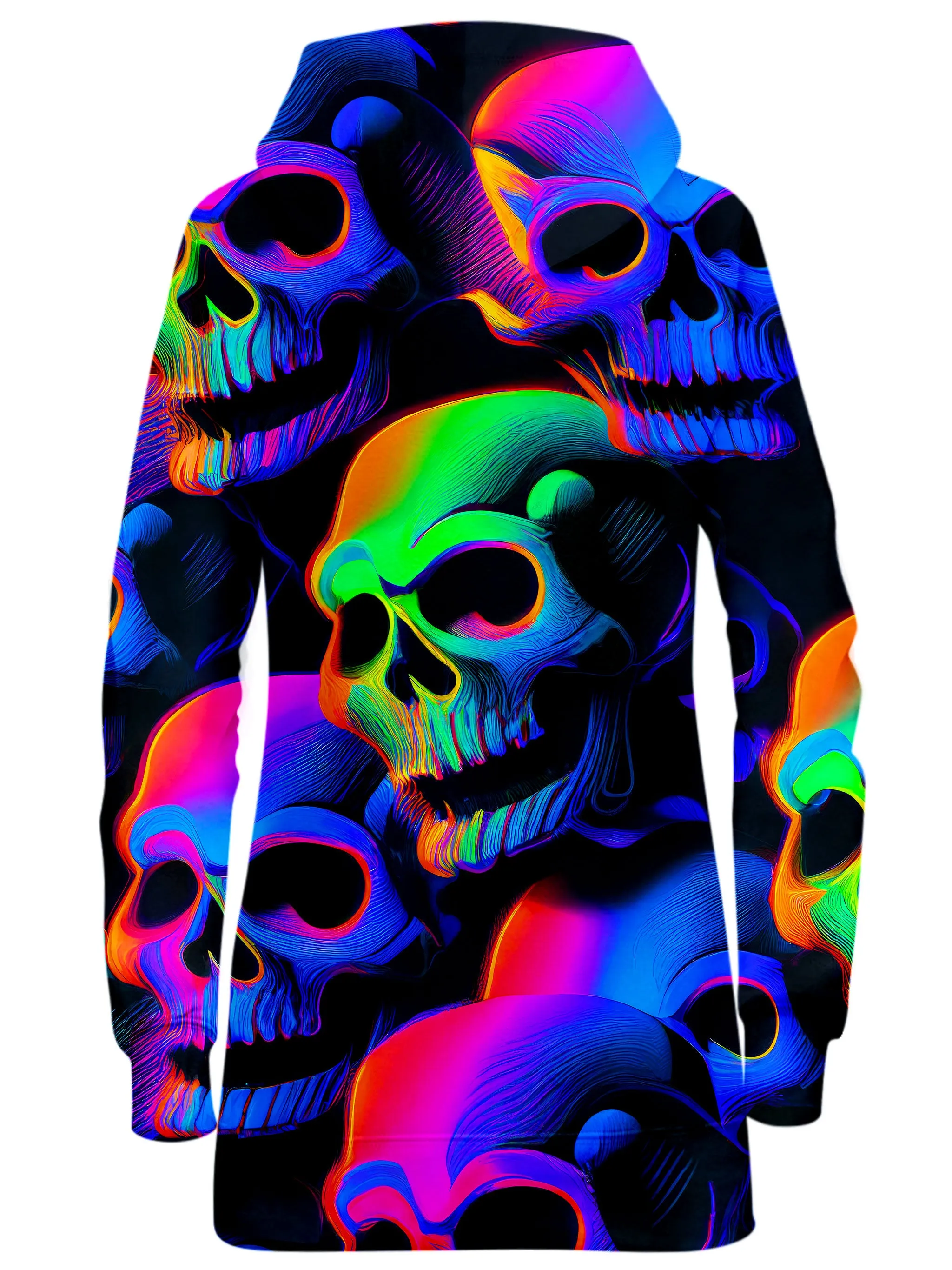 Psychedelic Nightmare Hoodie Dress