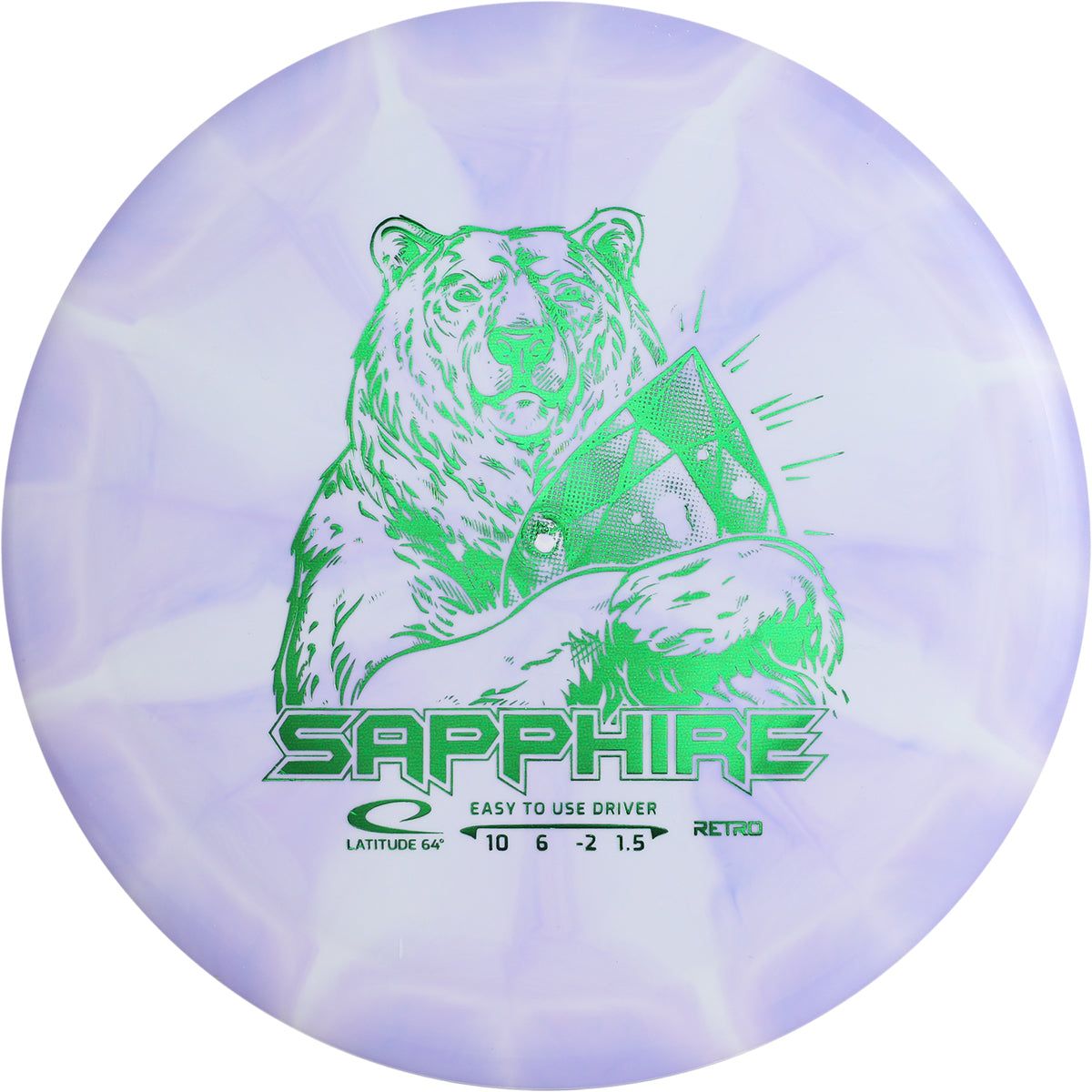 Retro Burst Sapphire