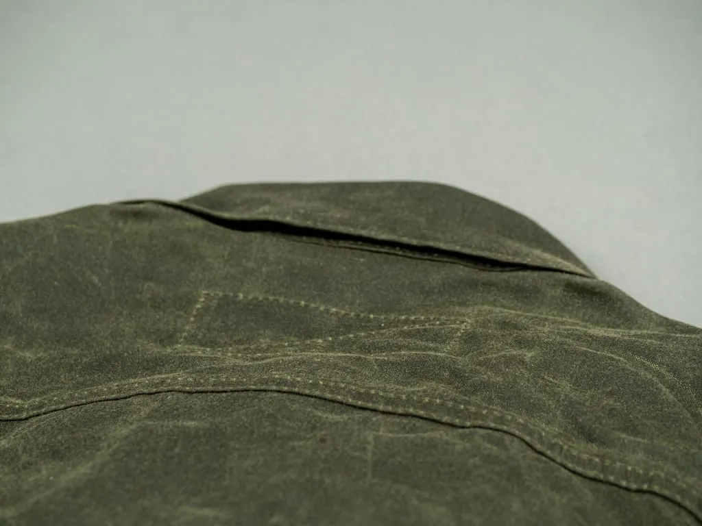 Rogue Territory Waxed Canvas Supply Jacket Olive Ridgeline