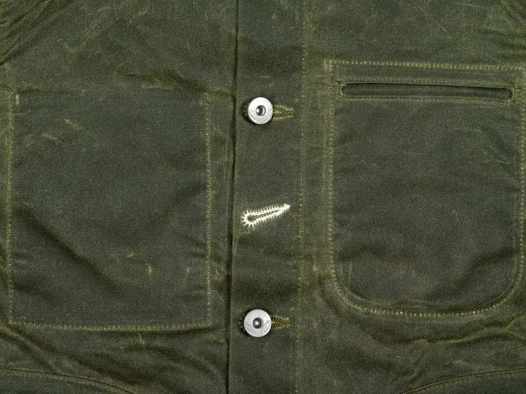 Rogue Territory Waxed Canvas Supply Jacket Olive Ridgeline