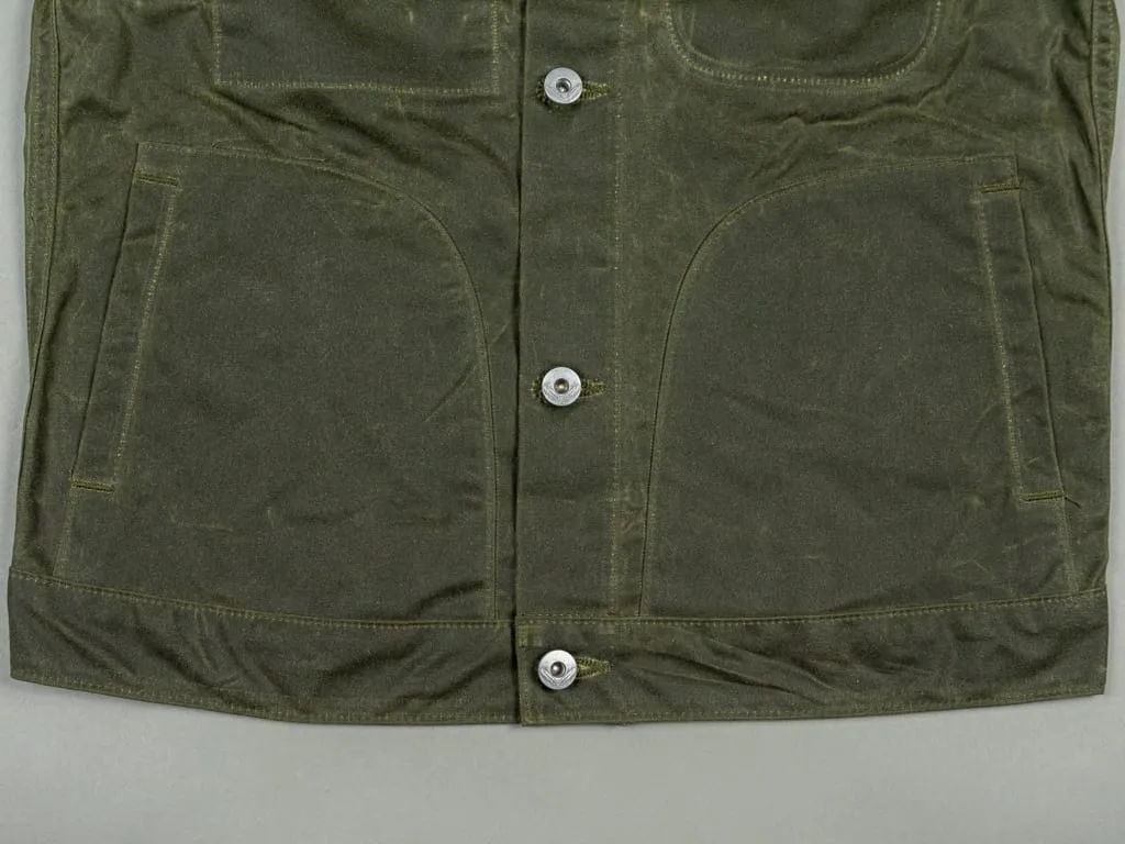 Rogue Territory Waxed Canvas Supply Jacket Olive Ridgeline