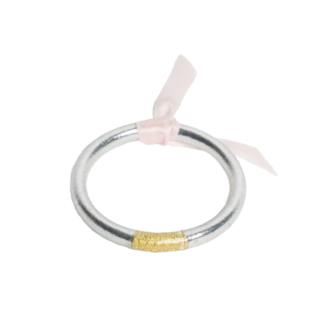 Silver Baby BuDhaGirl All Weather Bangle