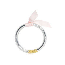 Silver Baby BuDhaGirl All Weather Bangle