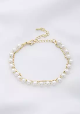 Sodajo pearl bead bracelet