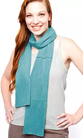 Solitude Scarf by Earth Creations Made in USA 4549 in Jadeite