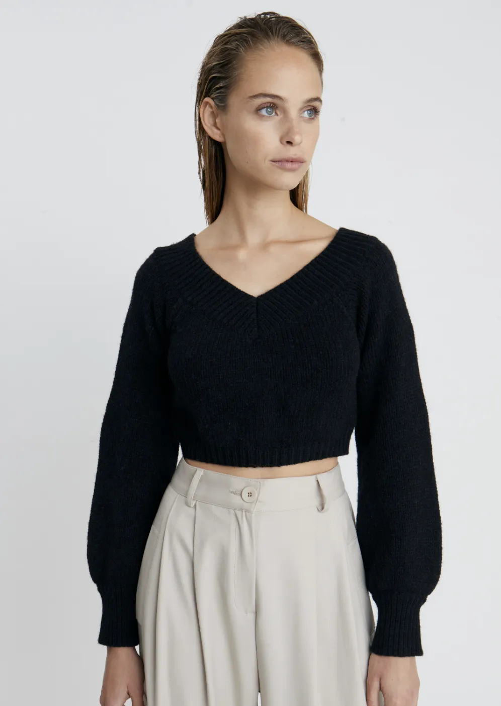 STARSHIP CROPPED SWEATER