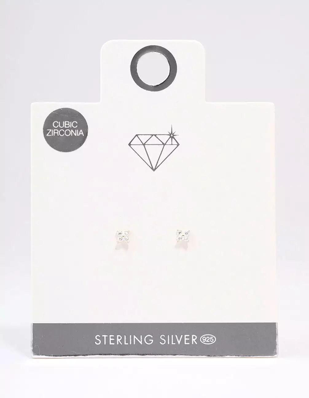 Sterling Silver Flower Stud Earrings