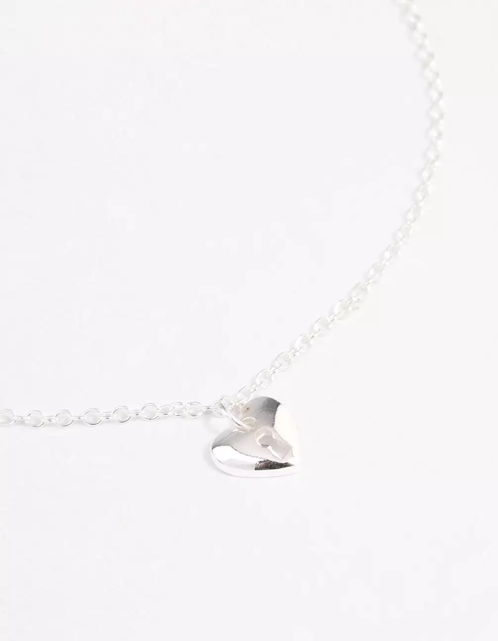 Sterling Silver Heart Locket Bracelet