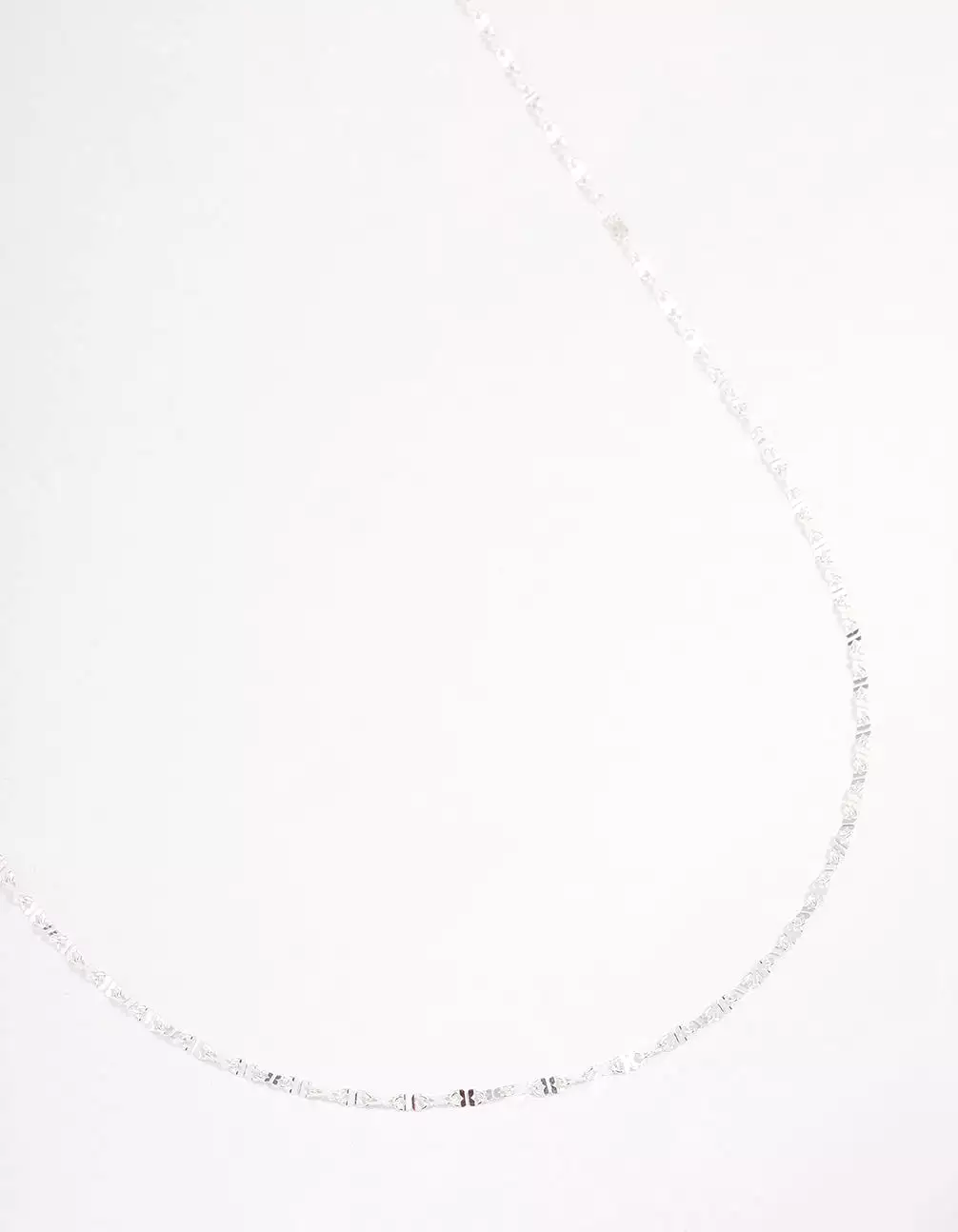 Sterling Silver Infinity Link Chain Necklace