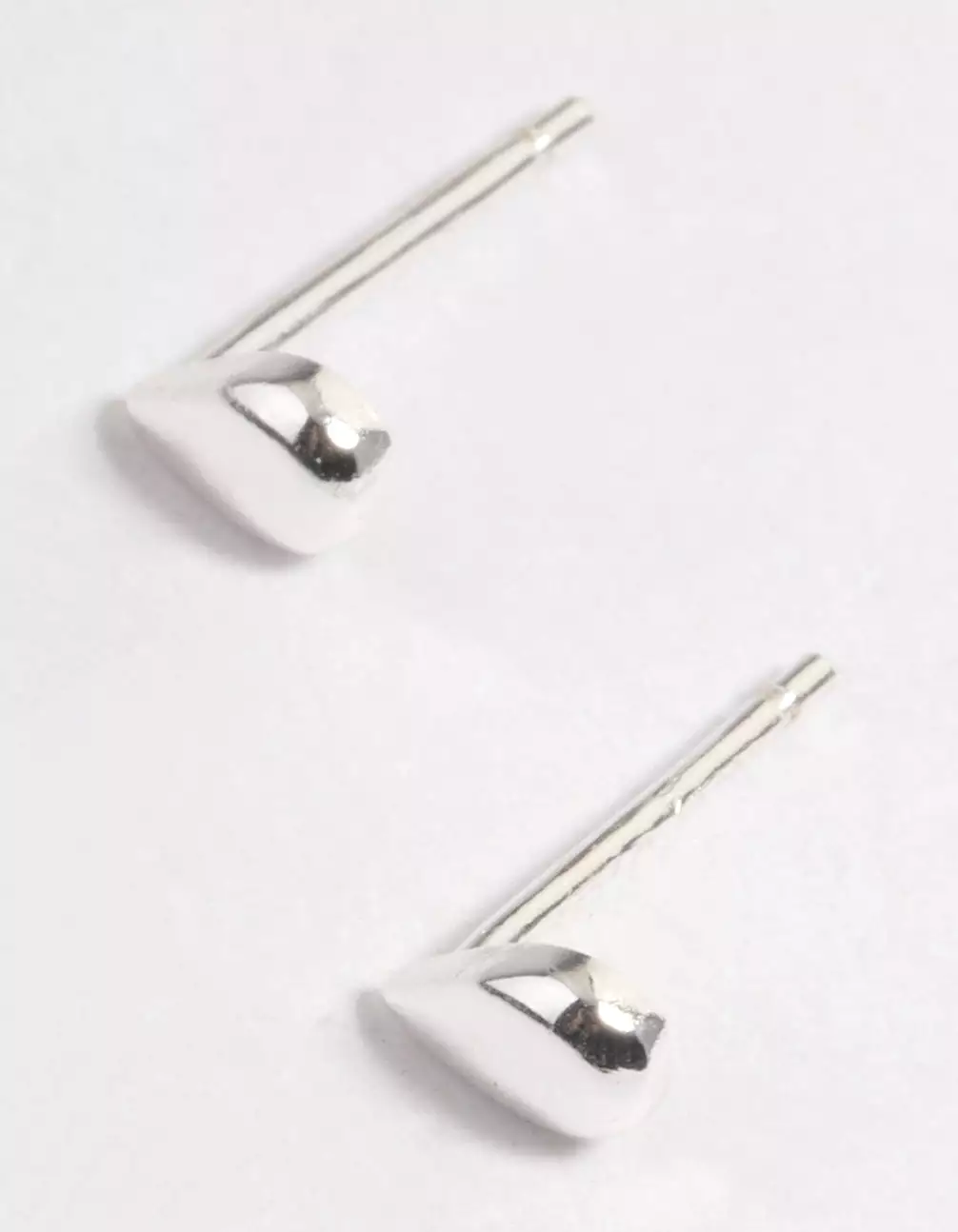 Sterling Silver Teardrop Stud Earrings