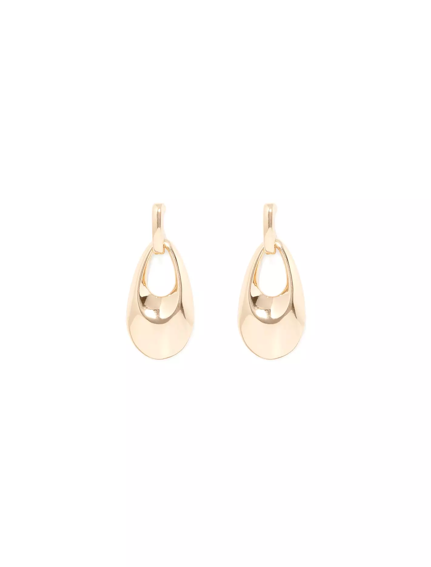 Tanya Teardrop Hoop Earrings