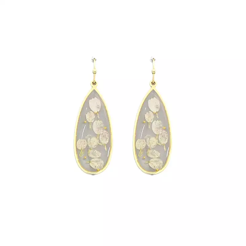 Teardrop Resin Earrings