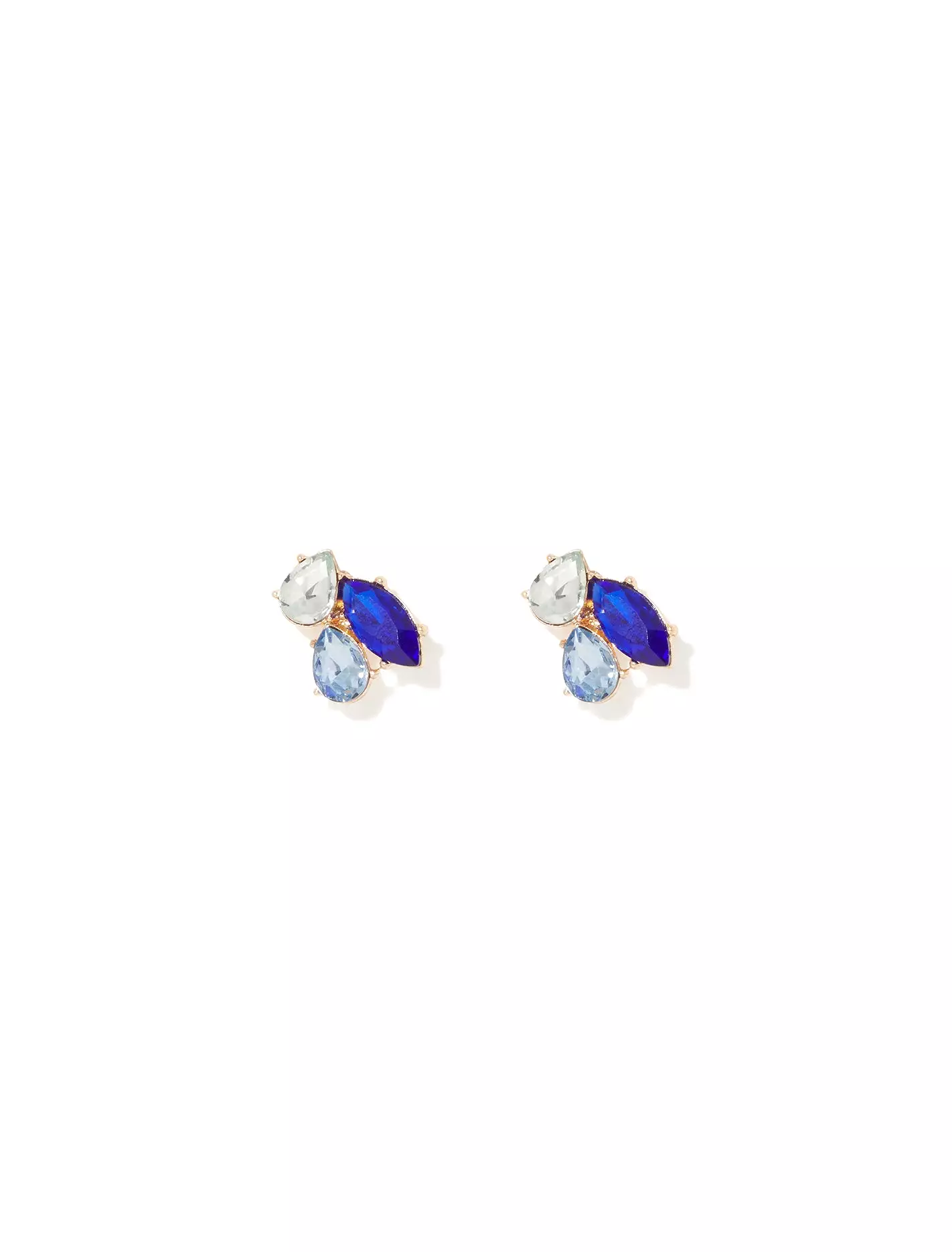 Tegan Teardrop Cluster Earrings