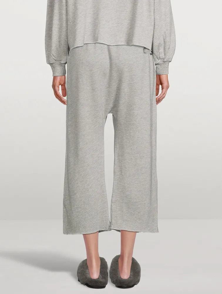 THE GREAT The Sweatshirt Lounge Crop Pants