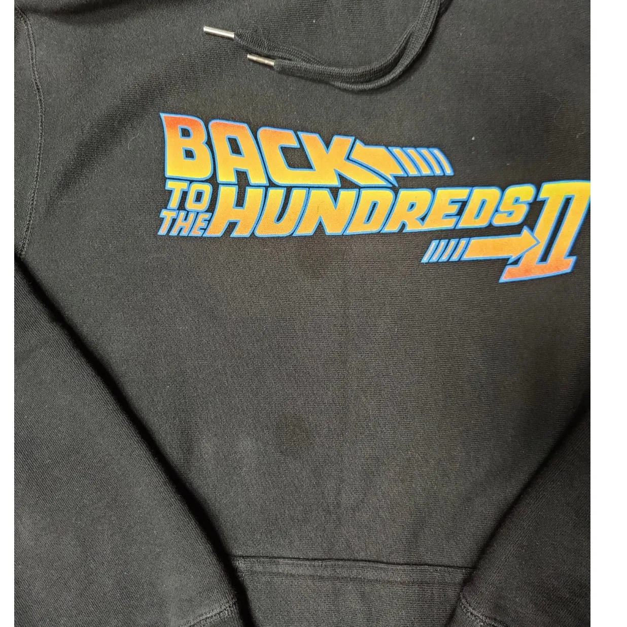 The Hundreds Back To The Future Black Hoodie