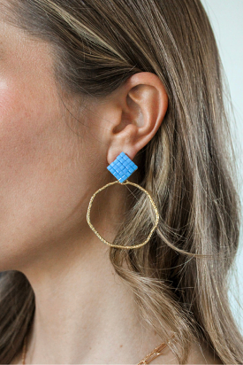 The Jessie Jewel Hoop Earring