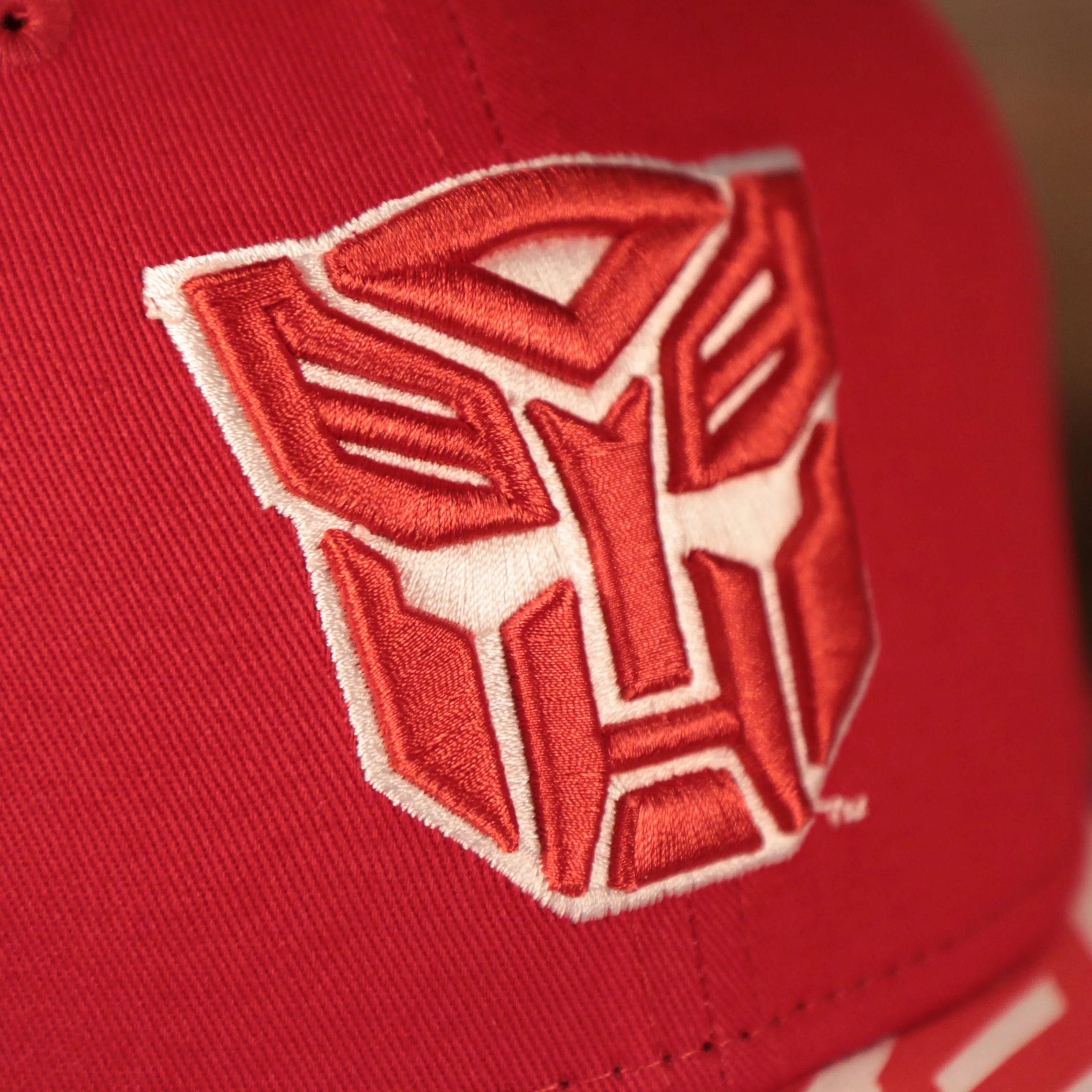 Transformers Auto Bots Red and White 9Twenty Adjustable Dad Hat