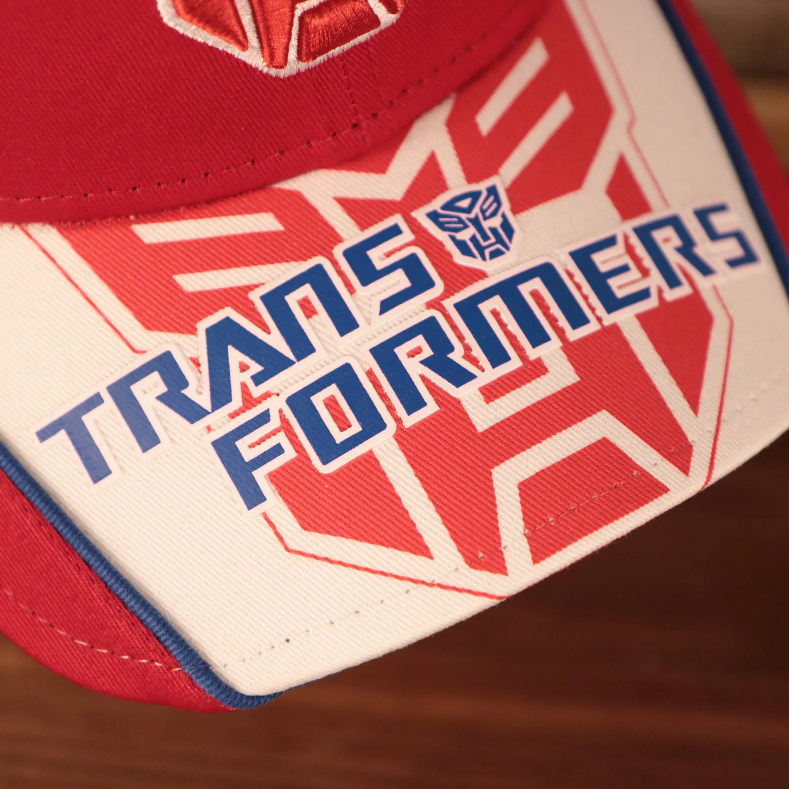 Transformers Auto Bots Red and White 9Twenty Adjustable Dad Hat