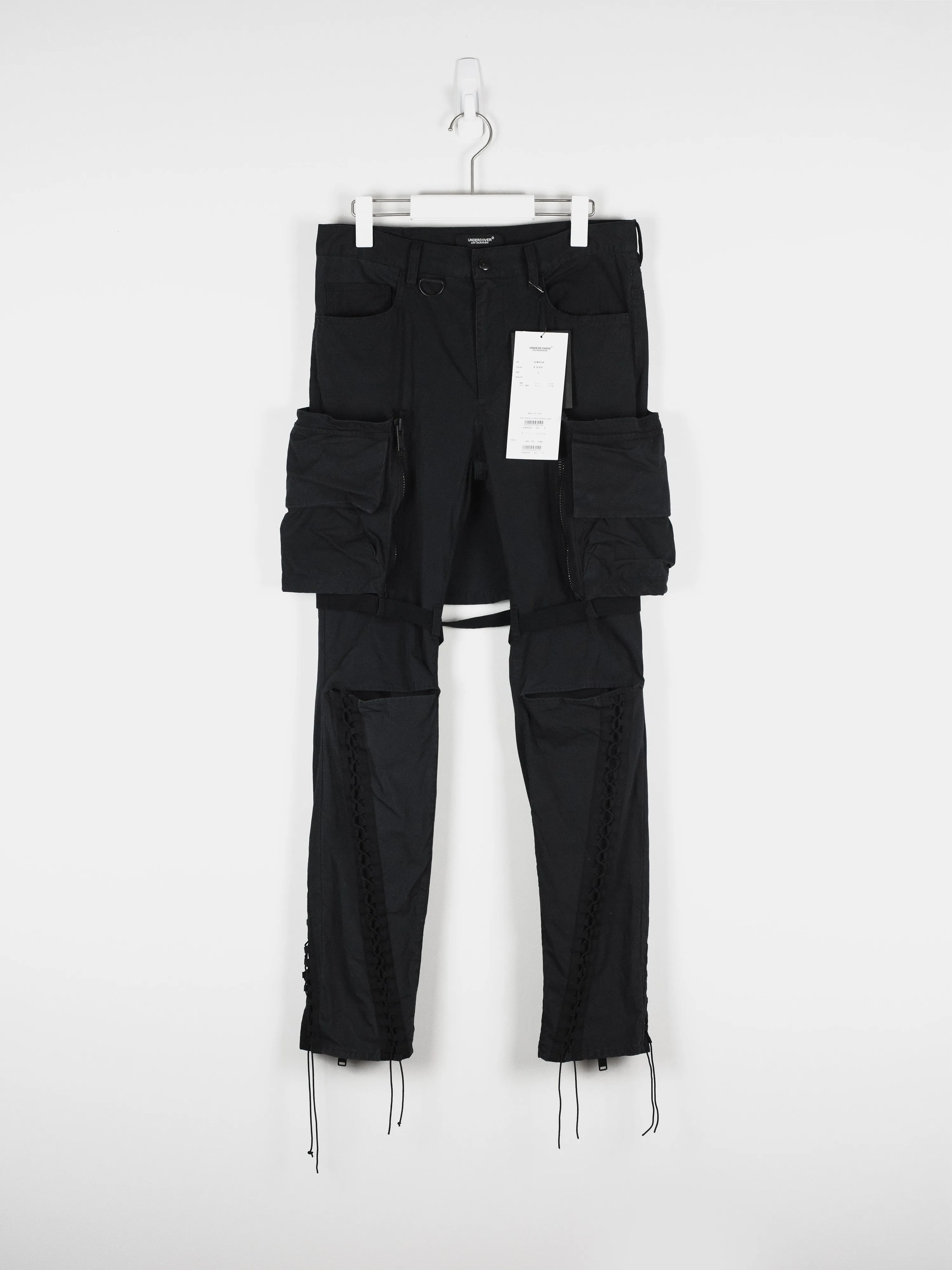 Undercover SS19 Bondage Cargo Panel Aviator Pants