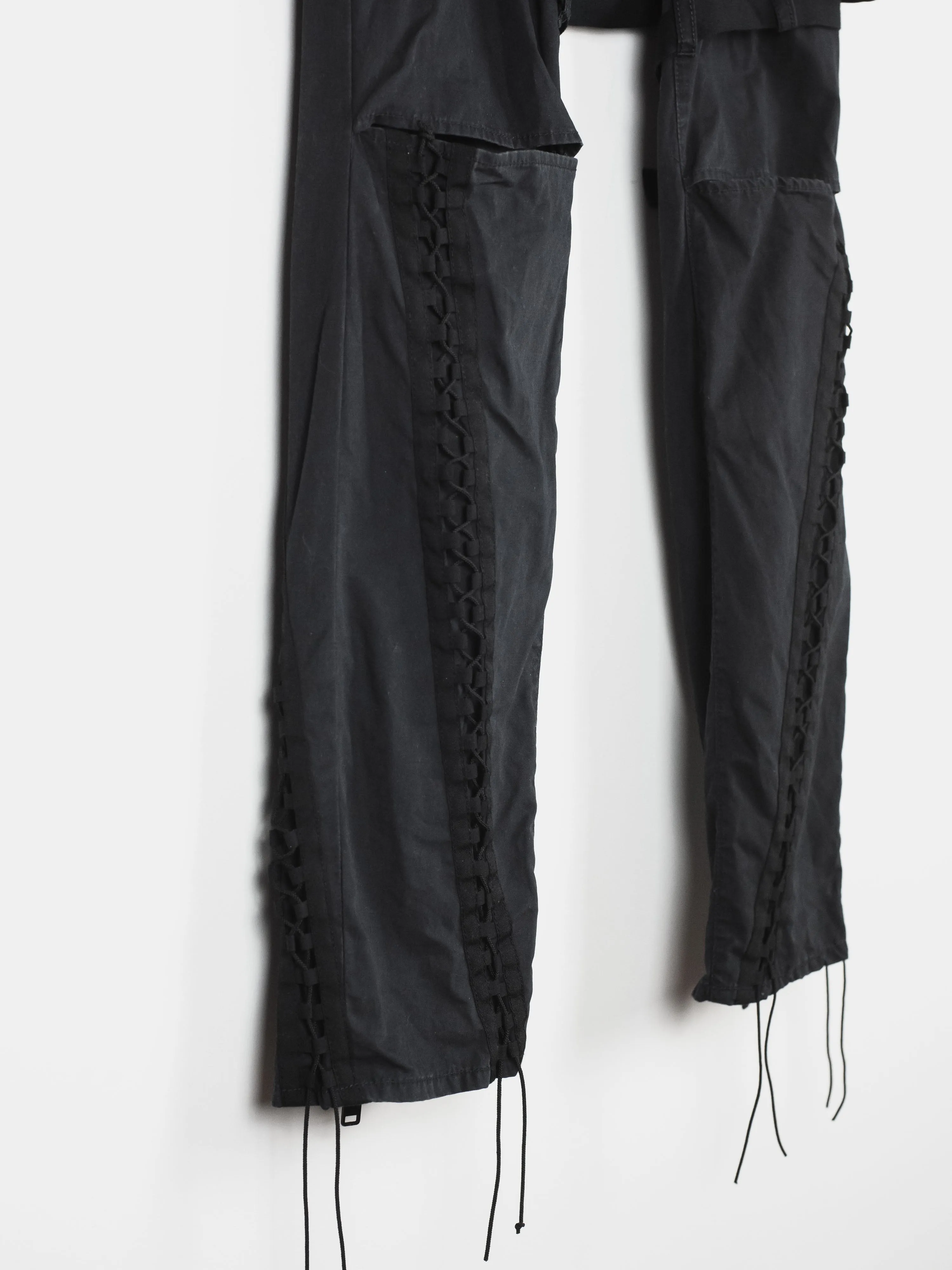 Undercover SS19 Bondage Cargo Panel Aviator Pants