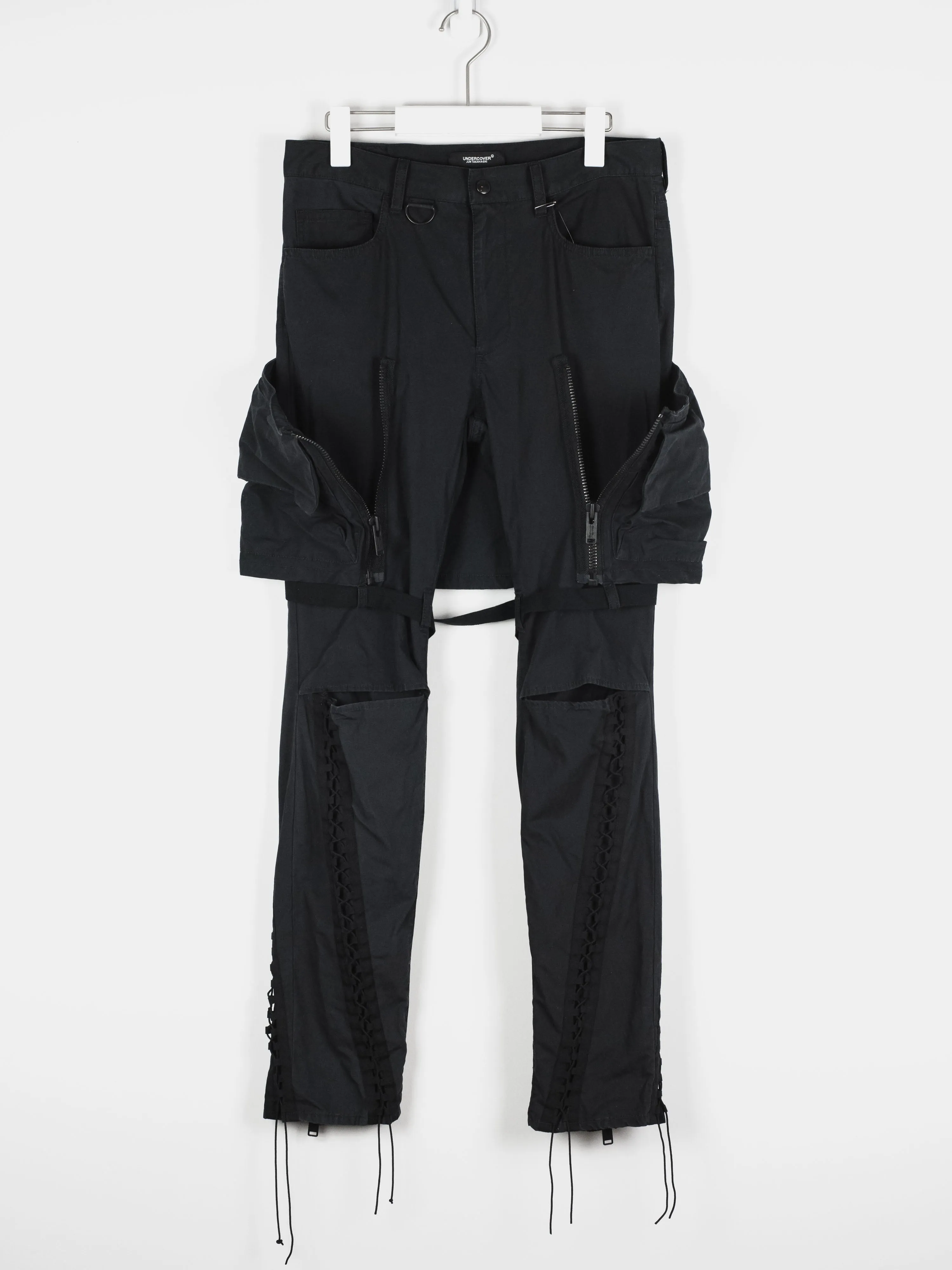 Undercover SS19 Bondage Cargo Panel Aviator Pants