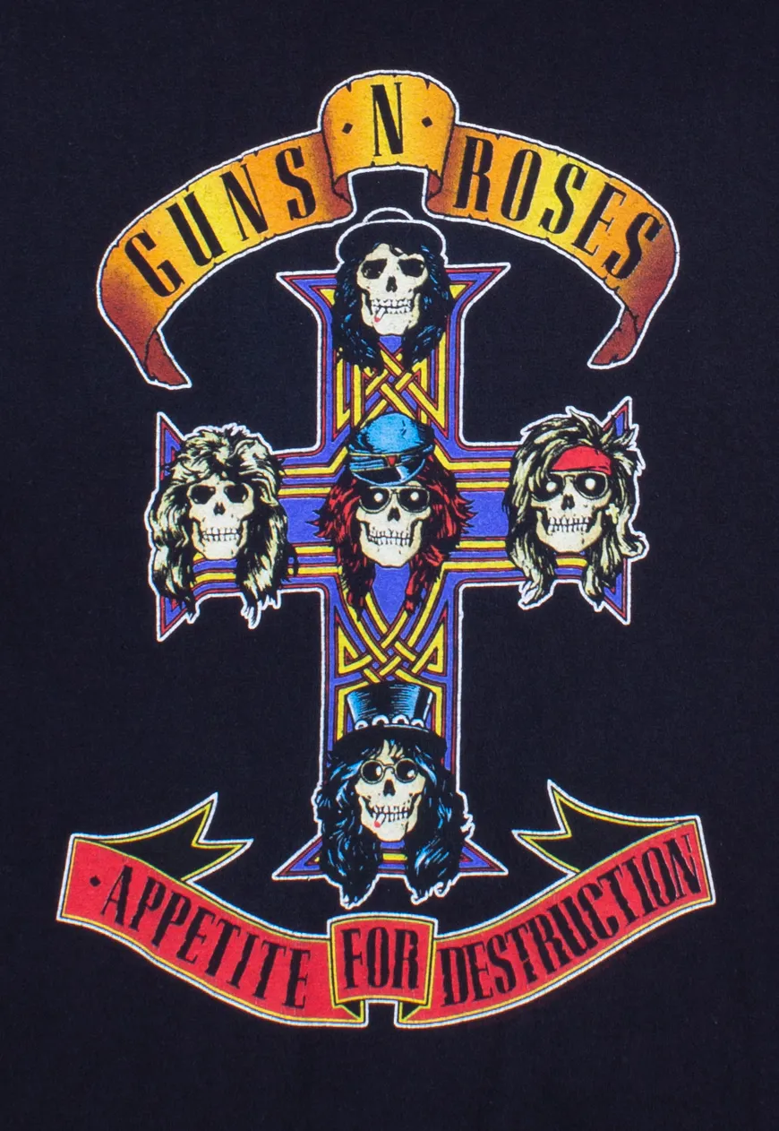 Vintage Guns N' Roses Rock T-Shirt | Vintage Clothing Online