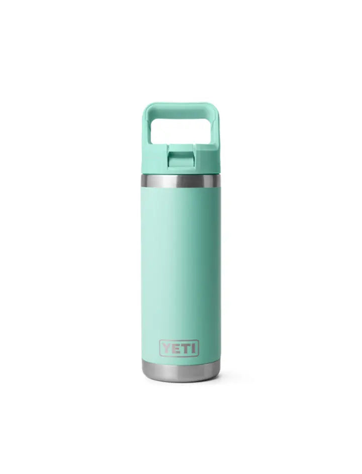 Yeti Rambler 18oz Straw Bottle Seafoam